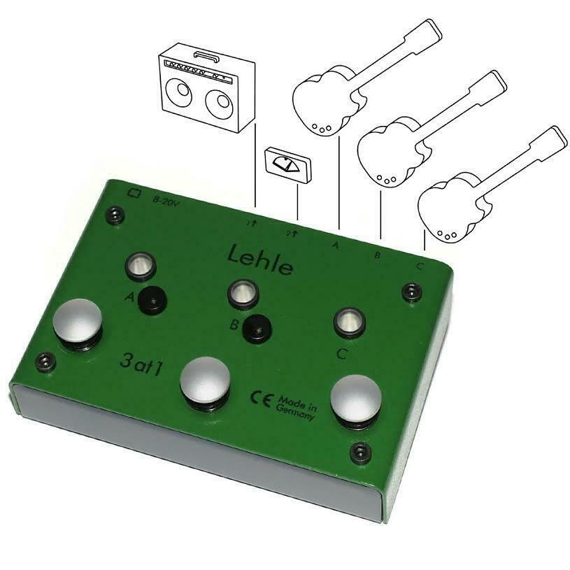 NEW! Lehle 3at1 SGOS 3@1 Stereo Switcher