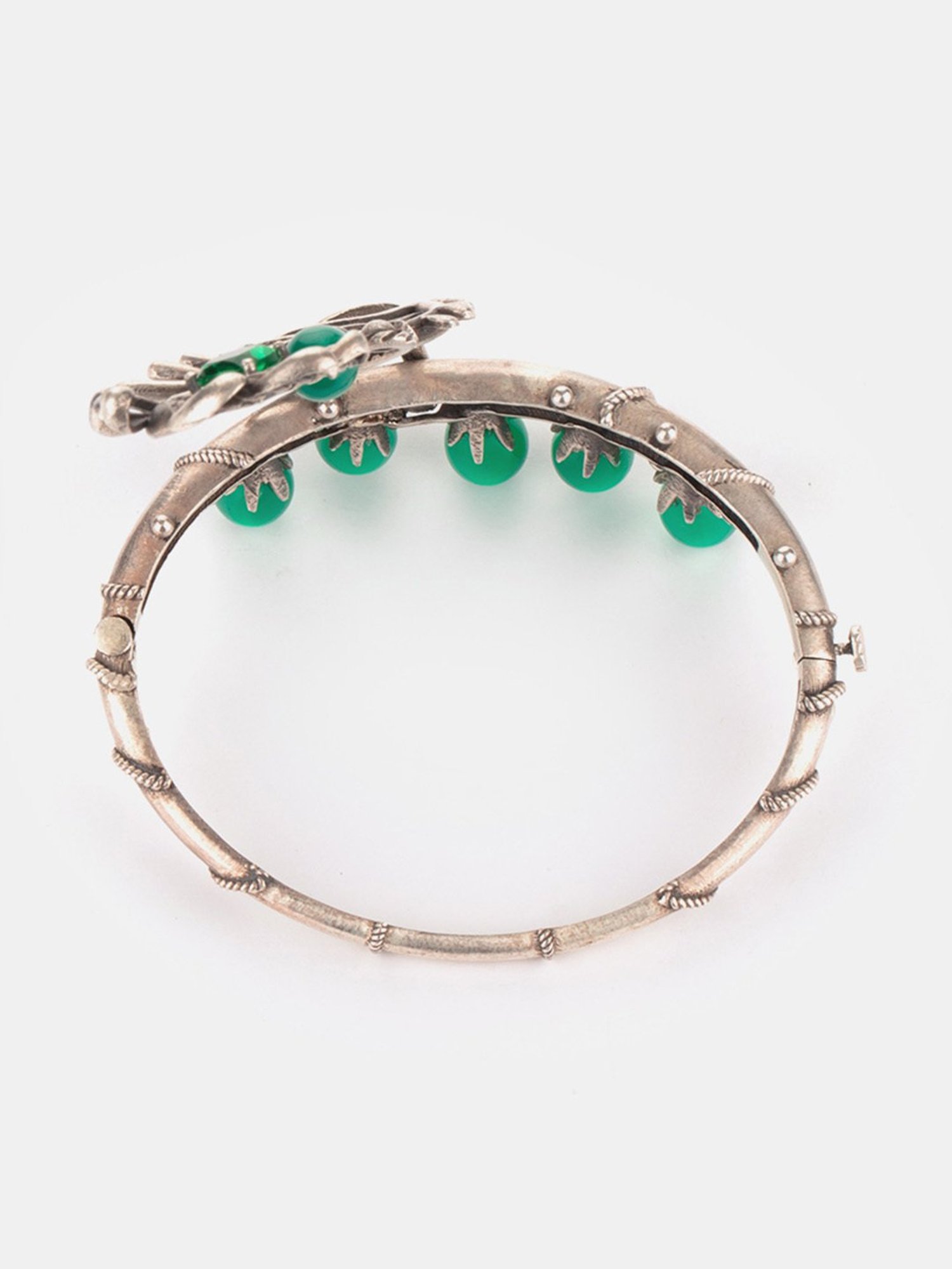 Shaya 92.5 Sterling Silver Liberate Oxidized Bracelet for Women