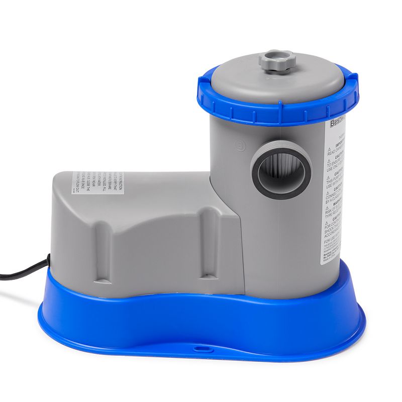Bestway 58390E Flowclear 1500 GPH Filter Pump for Above Ground Swimming Pool