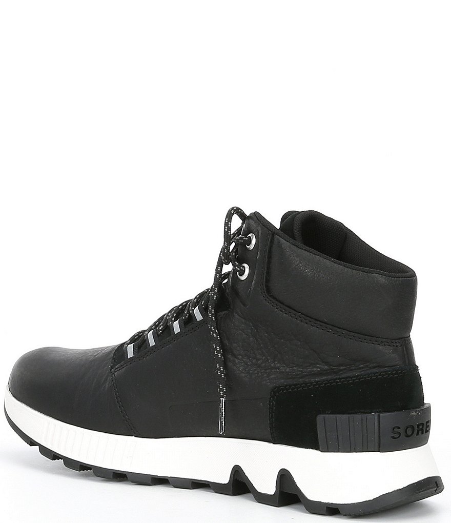 Sorel Men's Mac Hill Mid Leather Suede Lace-Up Waterproof Boots