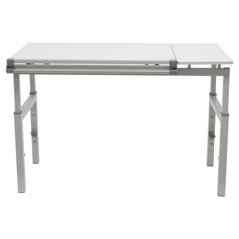 24" x 36" Canvas & Color Split Top Workstation White - Studio Designs