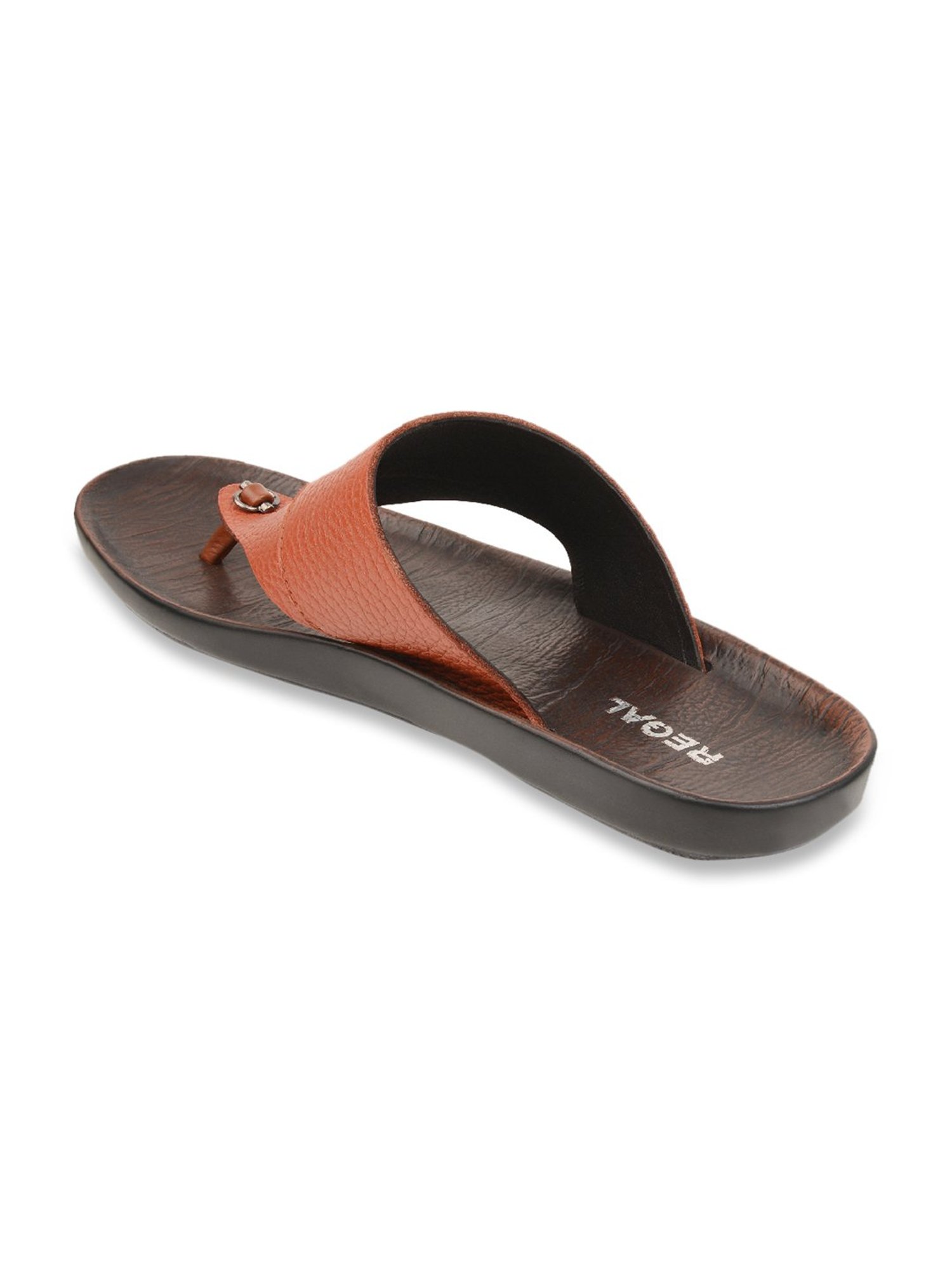 Regal Men's Tan Thong Sandals