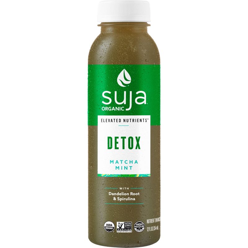Suja Organic Elevated Nutrients Detox Matcha Mint - 12 fl oz