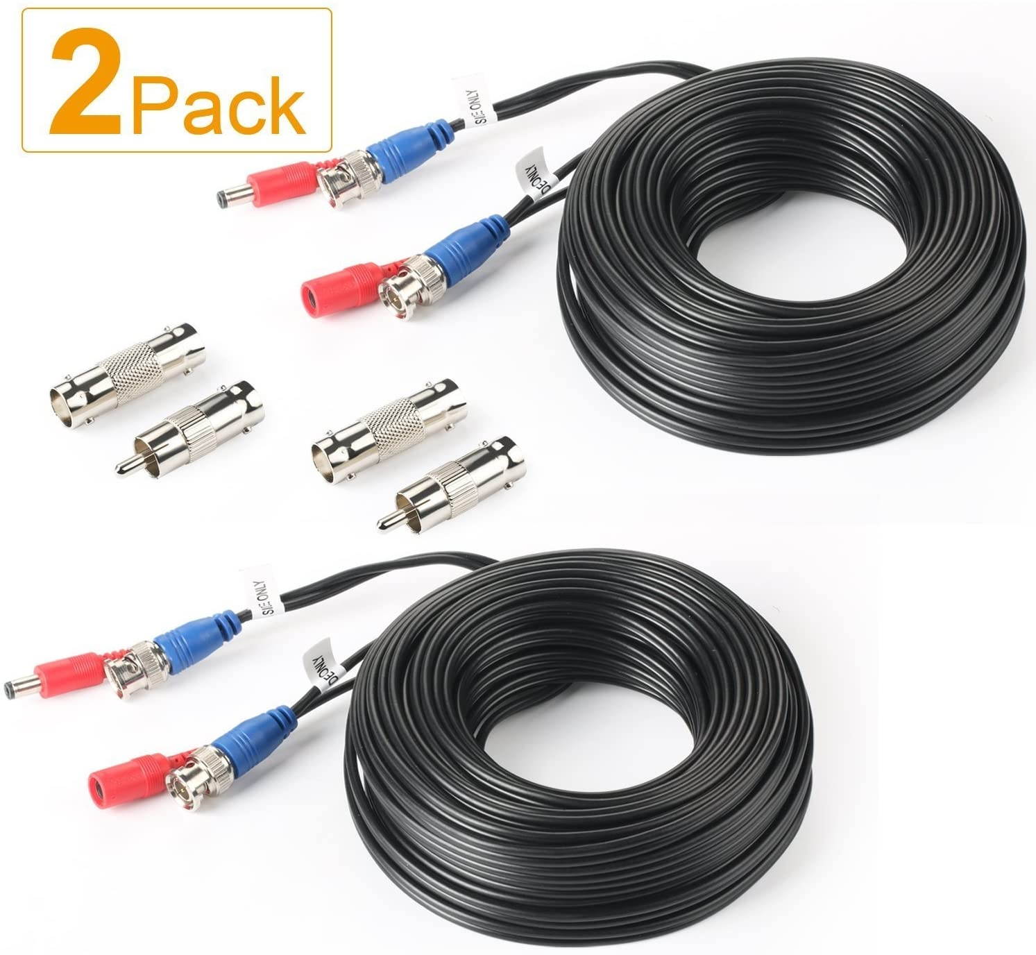 15 foot Blue BJC High-flex 3G/6G HD SDI patch cable (Belden 1505F), BNC to BNC