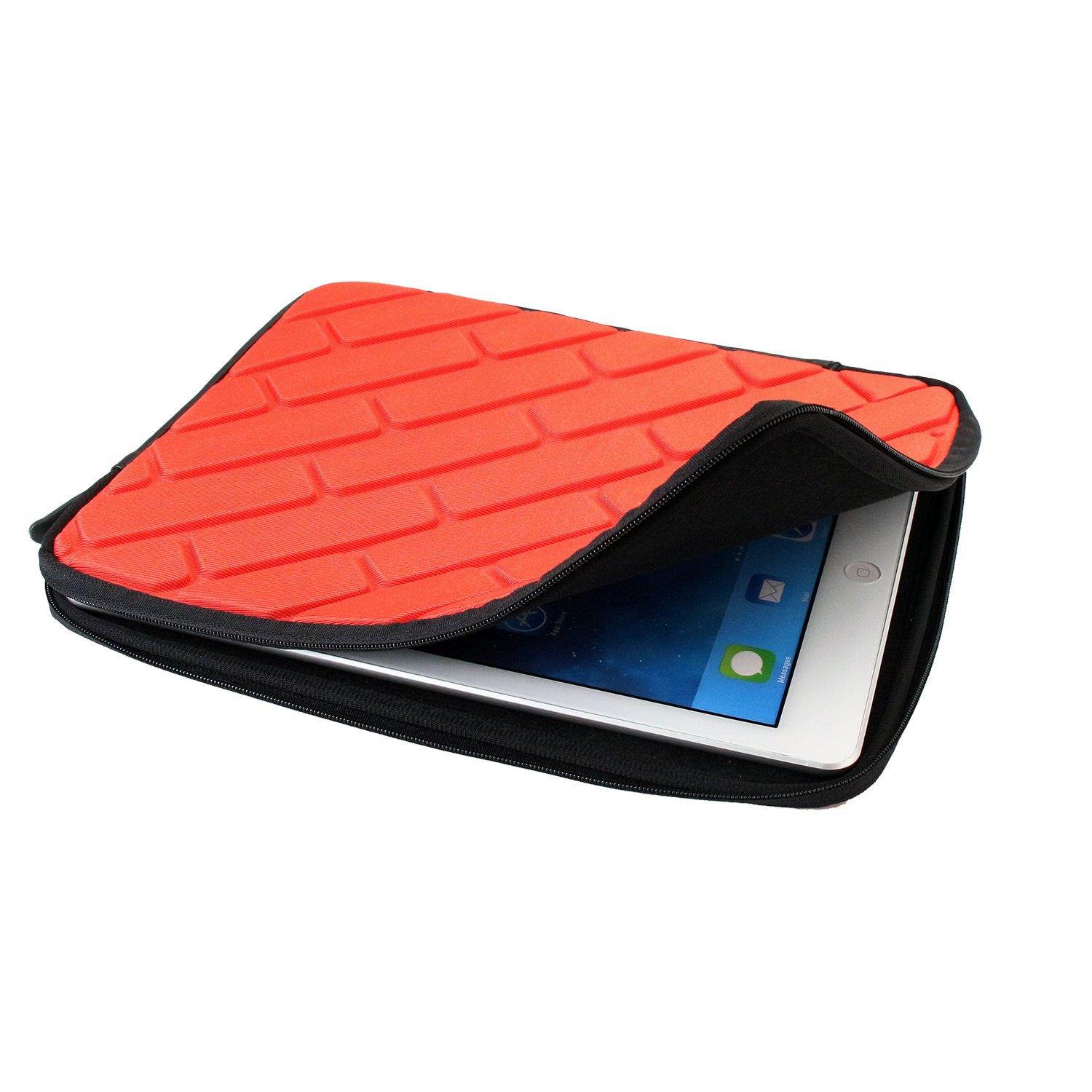 Natico Tablet or iPad Case, Brick Design, Red (60-TL182-RD)