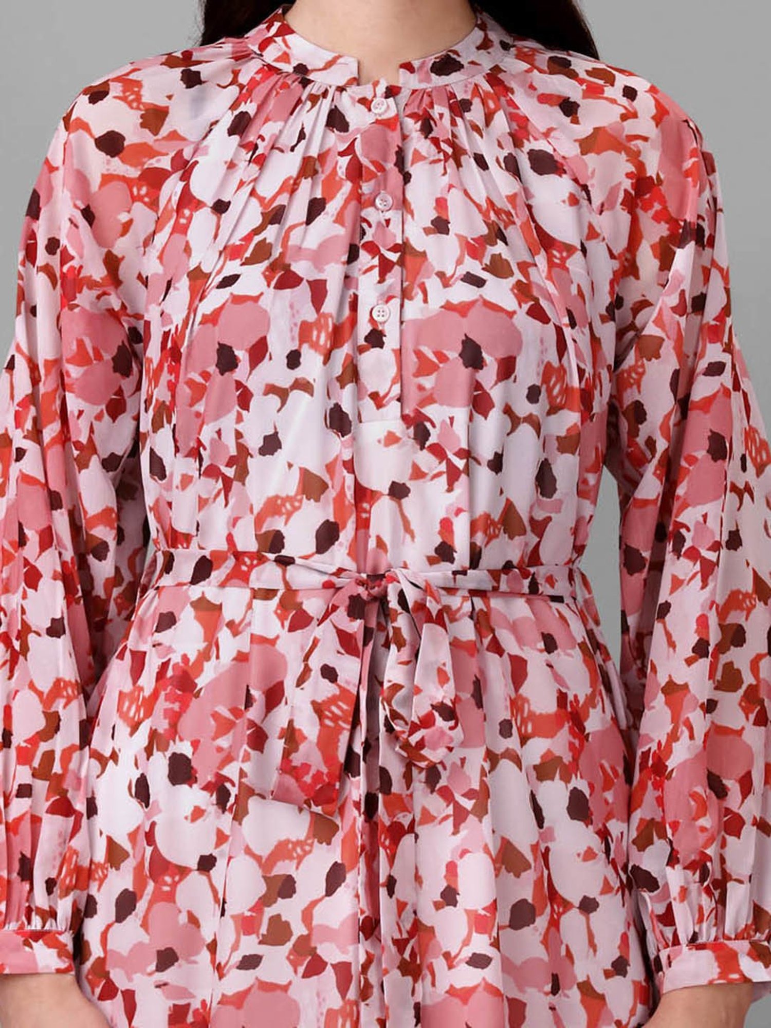 MASAKALI.CO Multicolor Printed A Line Dress