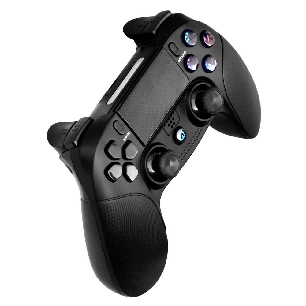 Wireless Controller for PS4/PS3 Console, Touch Panel Antiskid marks Color LED gaming Controller  , Built-in 3D acceleration sensor and G gyroscope sensor