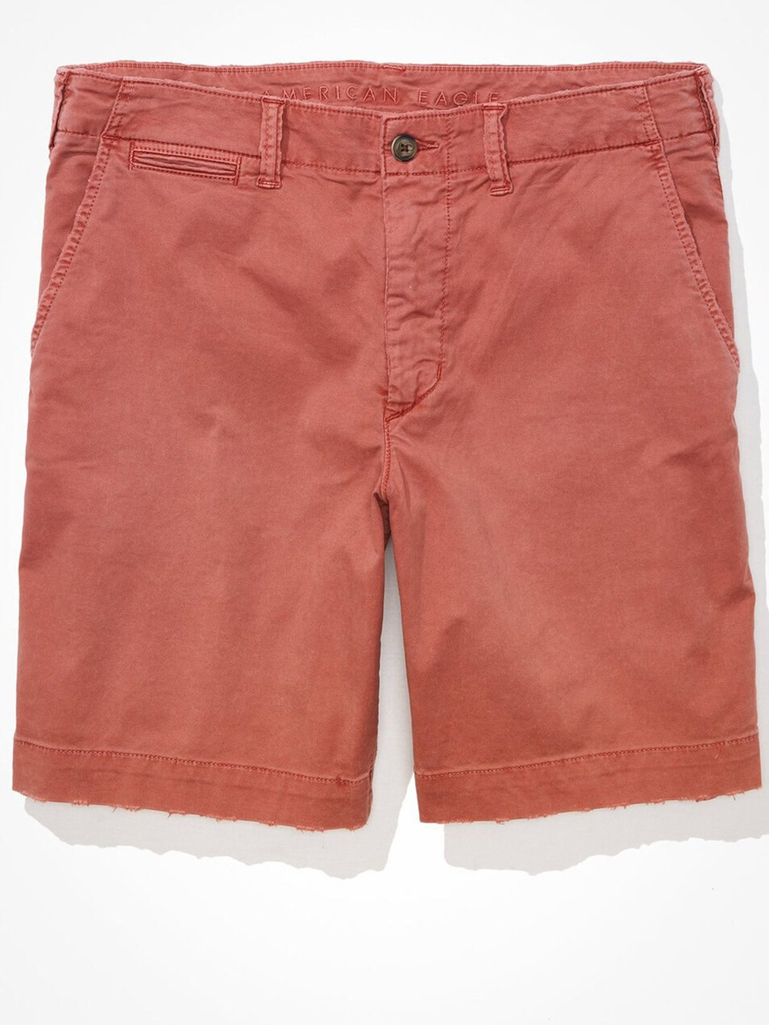 American Eagle Outfitters Peach Cotton Regular Fit Shorts