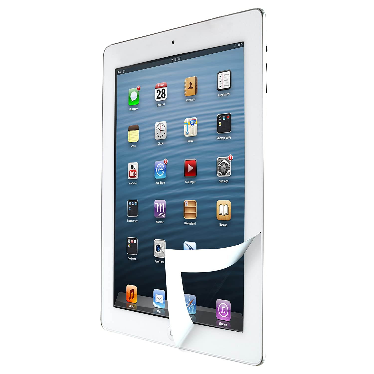 Kantek ClearView Bubble Free Protective Filter for iPad mini (TP646W)