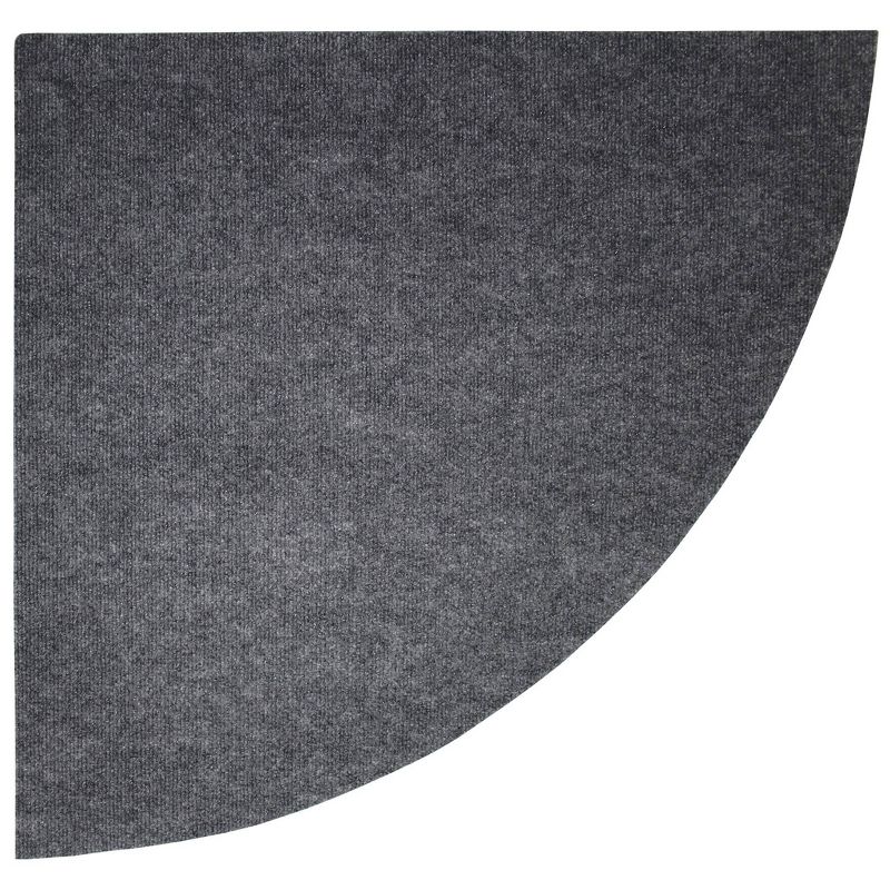 Drymate Corner Cat Litter Trapping Mat - Charcoal