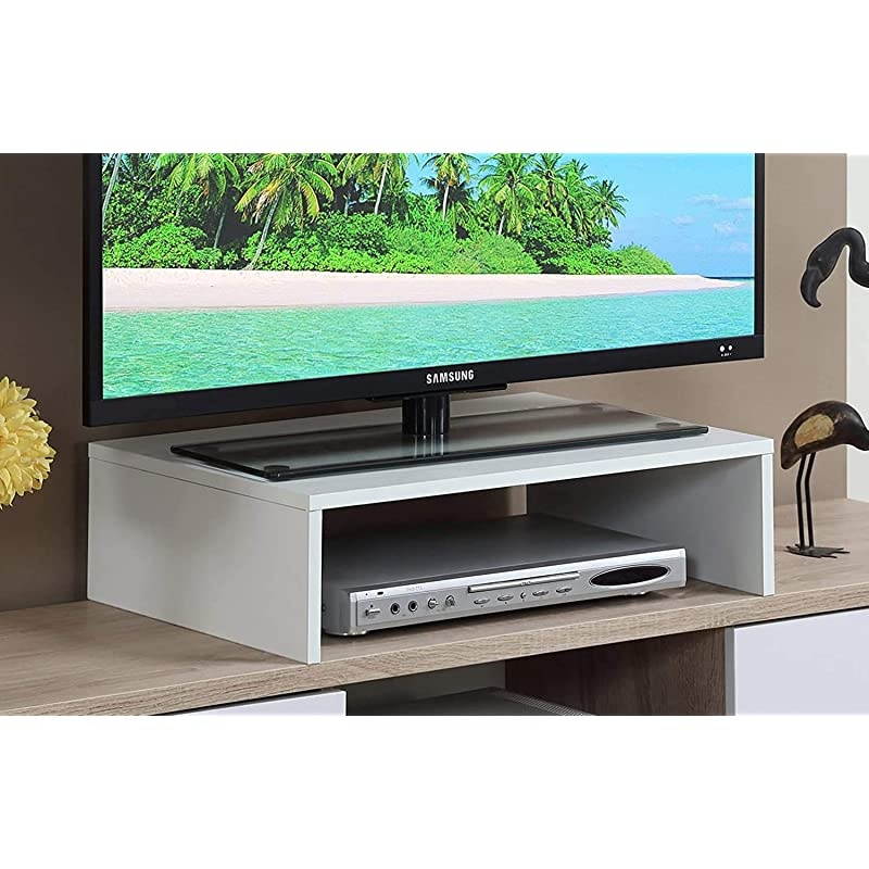 Designs2Go Monitor Riser, Small, White