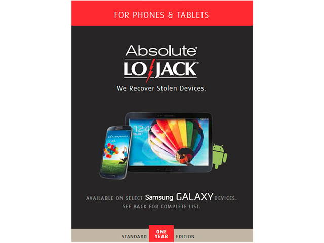 Absolute Software LoJack for Mobile Devices 1 Year