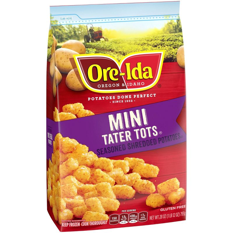 Ore-Ida Mini Frozen Tater Tots - 28oz