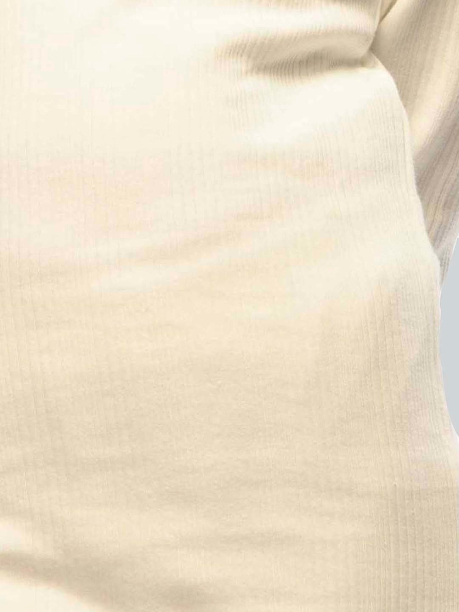 Dyca Kids Grey Melange Textured Thermal Top (Pack Of 2)