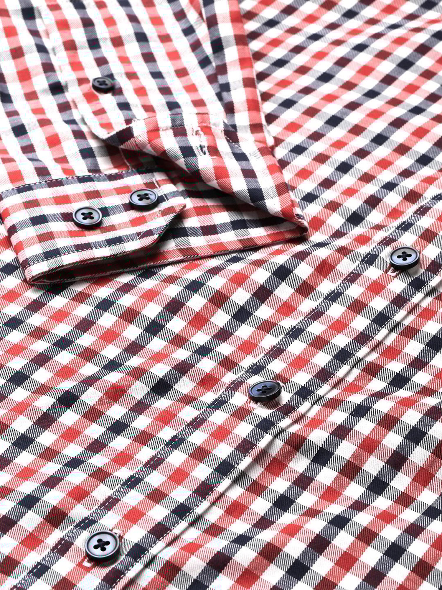 Don Vino Multicolor Slim Fit Check Shirt