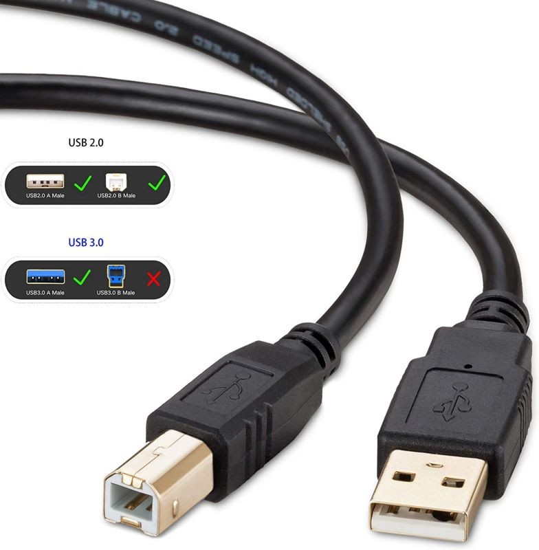 25Ft 25 Feet DB25 Male to Female MF Extension Parallel Cable UL Certified