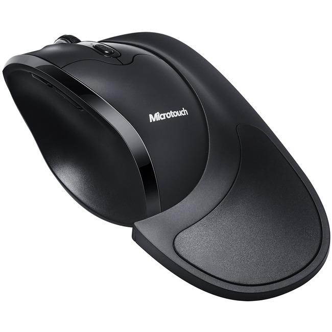 Goldtouch Newtral 3 Medium Black, Right-Handed Wireless Mouse, 6-Button 1600dpi