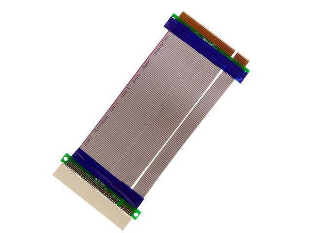 1 Unit - PCI 32bit Riser Extender Extension Cable for 1U 2U Small Case,PCI Extension Ribbon Flex Flexible Cable
