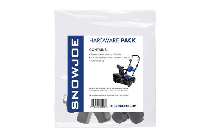 Snow Joe iON21SB-PRO Cordless Snow Blower Hardware Pack.