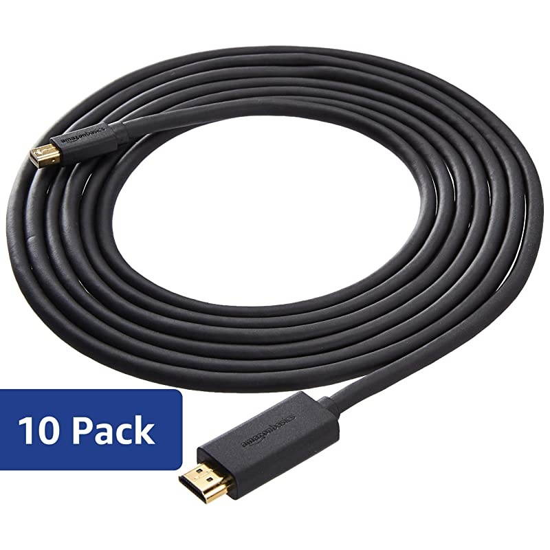 Mini DisplayPort to HDMI Audio Video Display Cable 10 Feet 10Pack