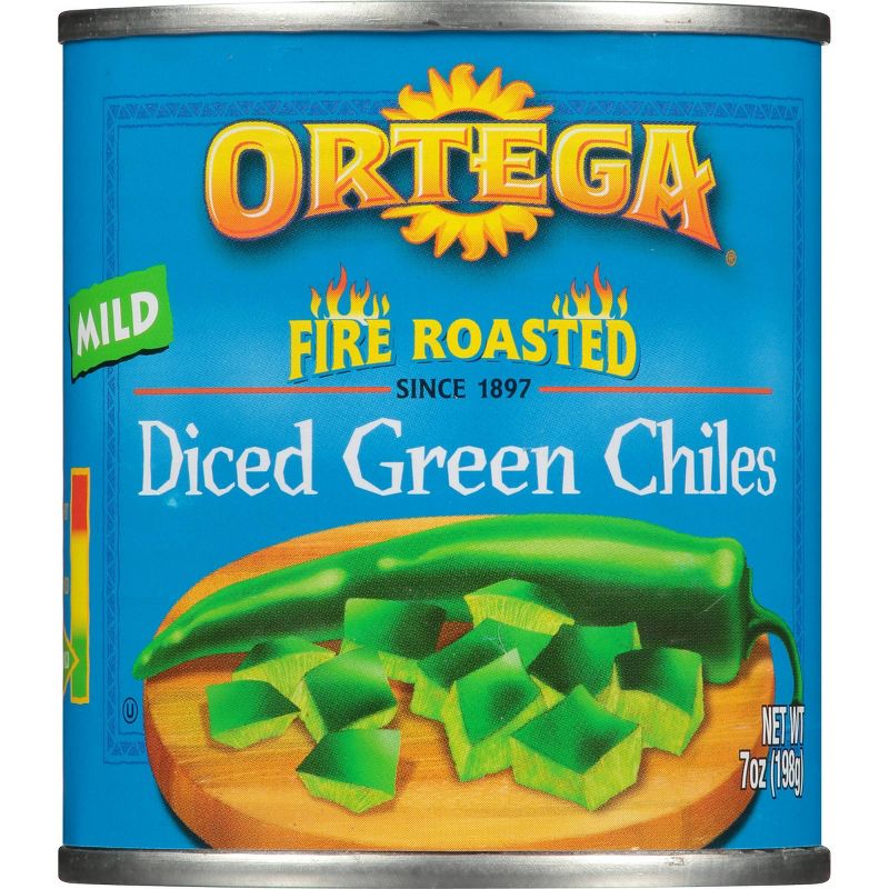 Ortega&#174 Fire Roasted Diced Green Chiles 7oz