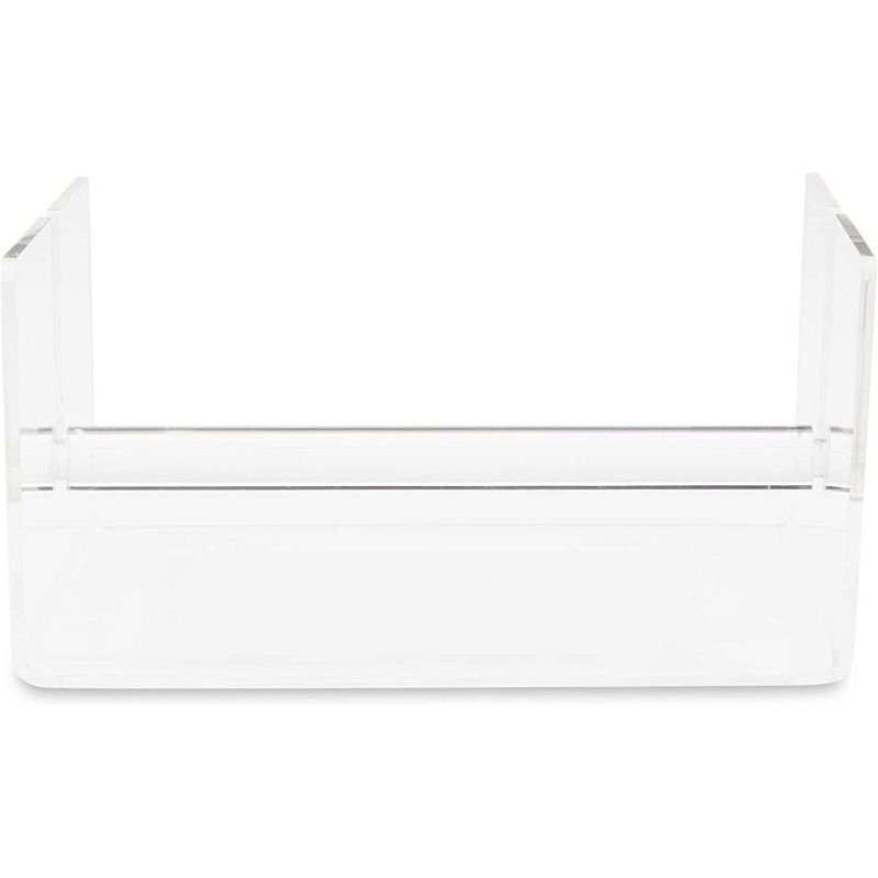 Home Basics  Easy Tear Bamboo Paper Towel Holder with Weighted Base, Natural