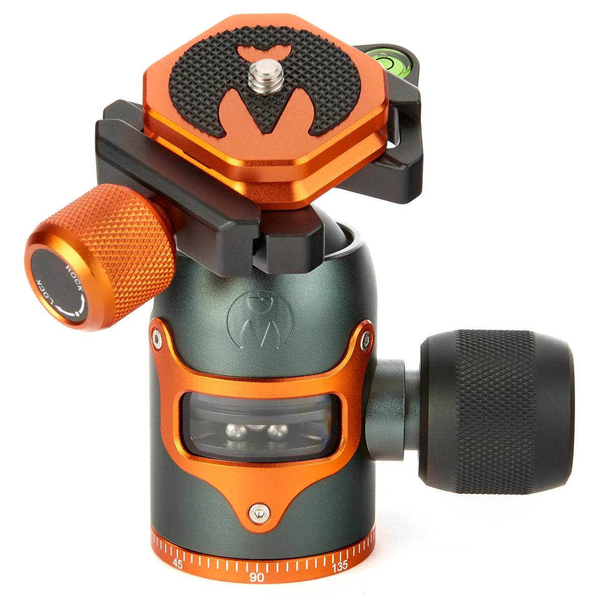 3 Legged Thing AirHed Vu Ballhead with Standard Twist Clamp, Metallic Slate Gray