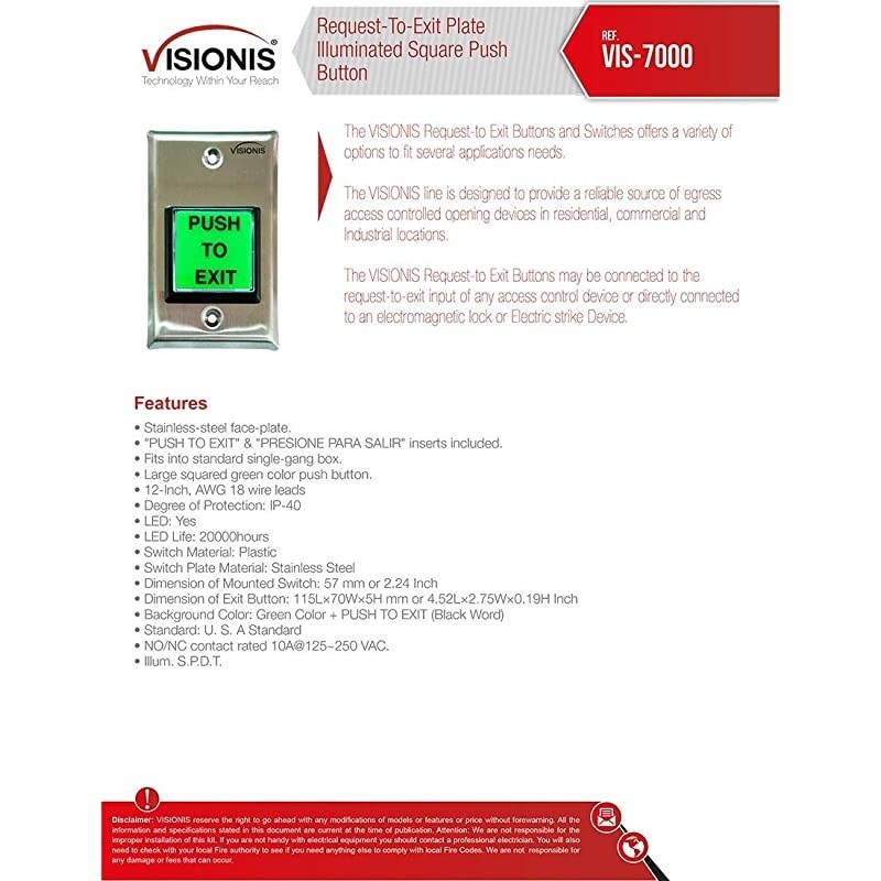 FPC-5018 One Door Access Control Outswinging Door 1200lbs Electromagnetic Lock Kit with Wireless Receiver and Remote Magnetic Lock System