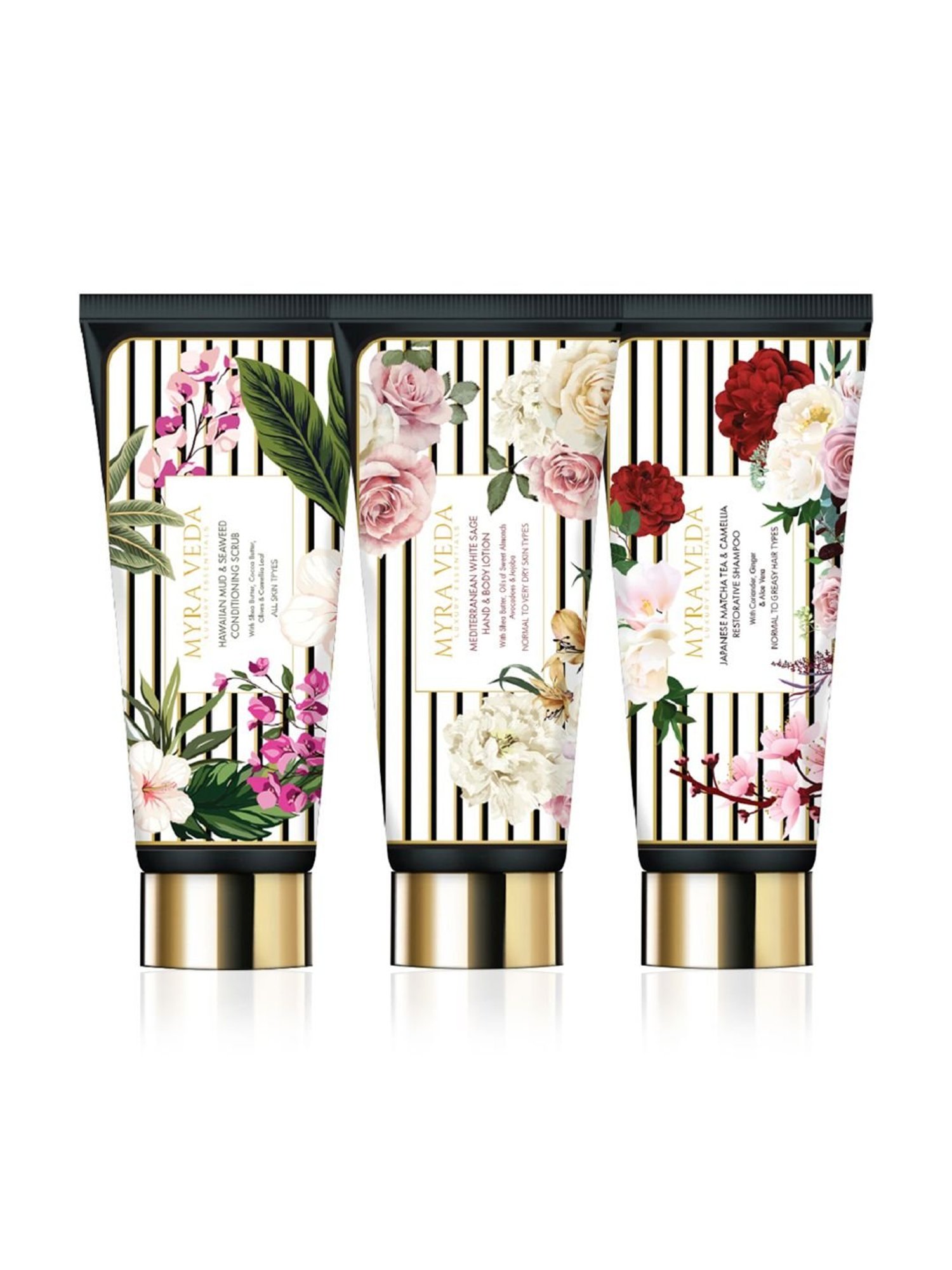 MYRA VEDA LUXURY ESSENTIALS Self-Care Day Combo - 150 gm