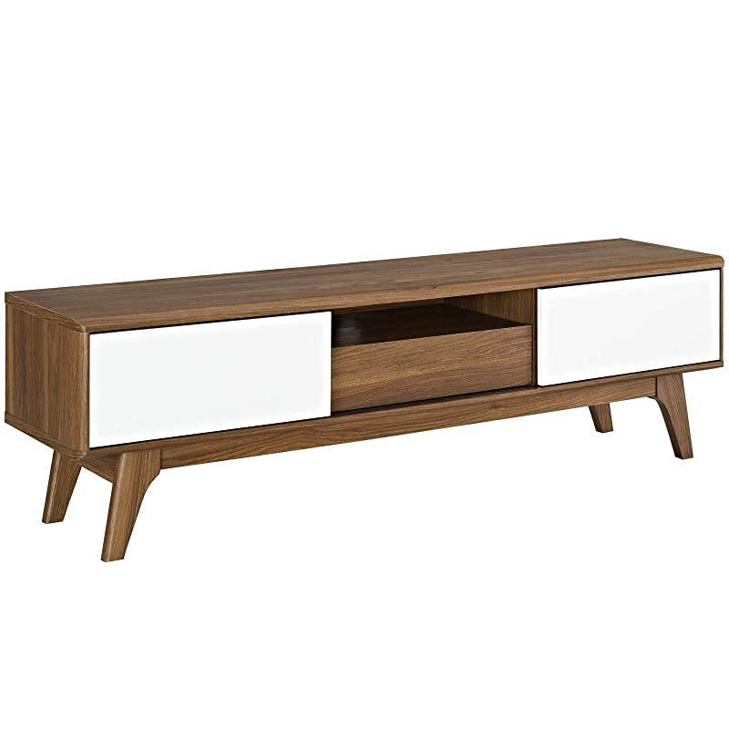 Envision Mid-Century Modern Low 59 Inch TV Stand