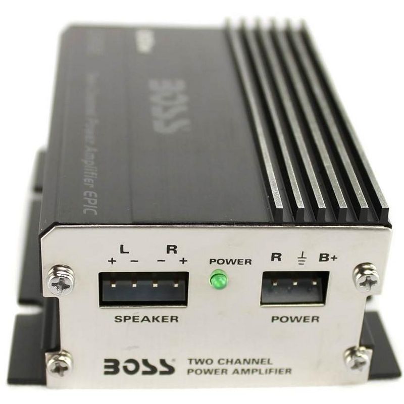 New BOSS CE102 100 Watt 2 Channel Mini Car/Motorcycle/ATV Audio Power Amplifier