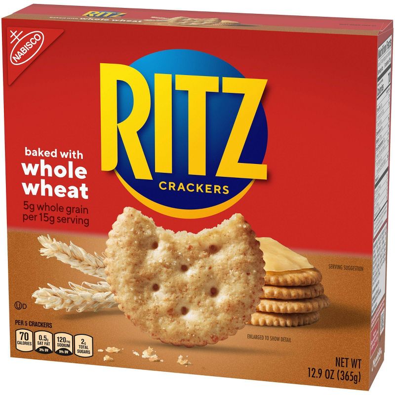 Ritz Whole Wheat Crackers - 12.9oz