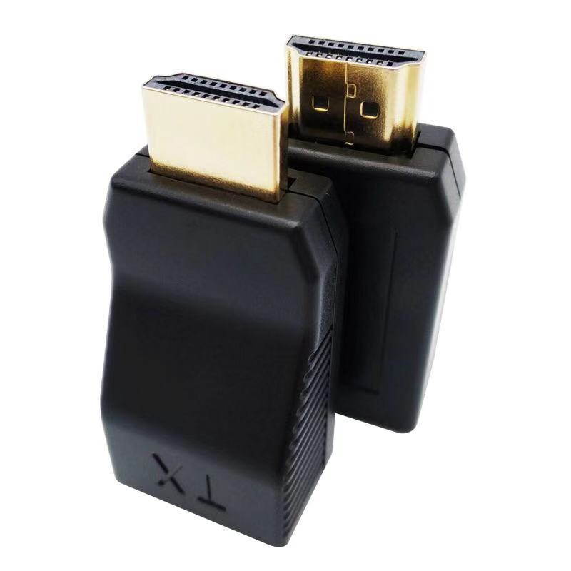 HDMI Extender 100ft Single Network Cable to HDMI HD HDMI to rj45 Signal Amplifier Transmitter