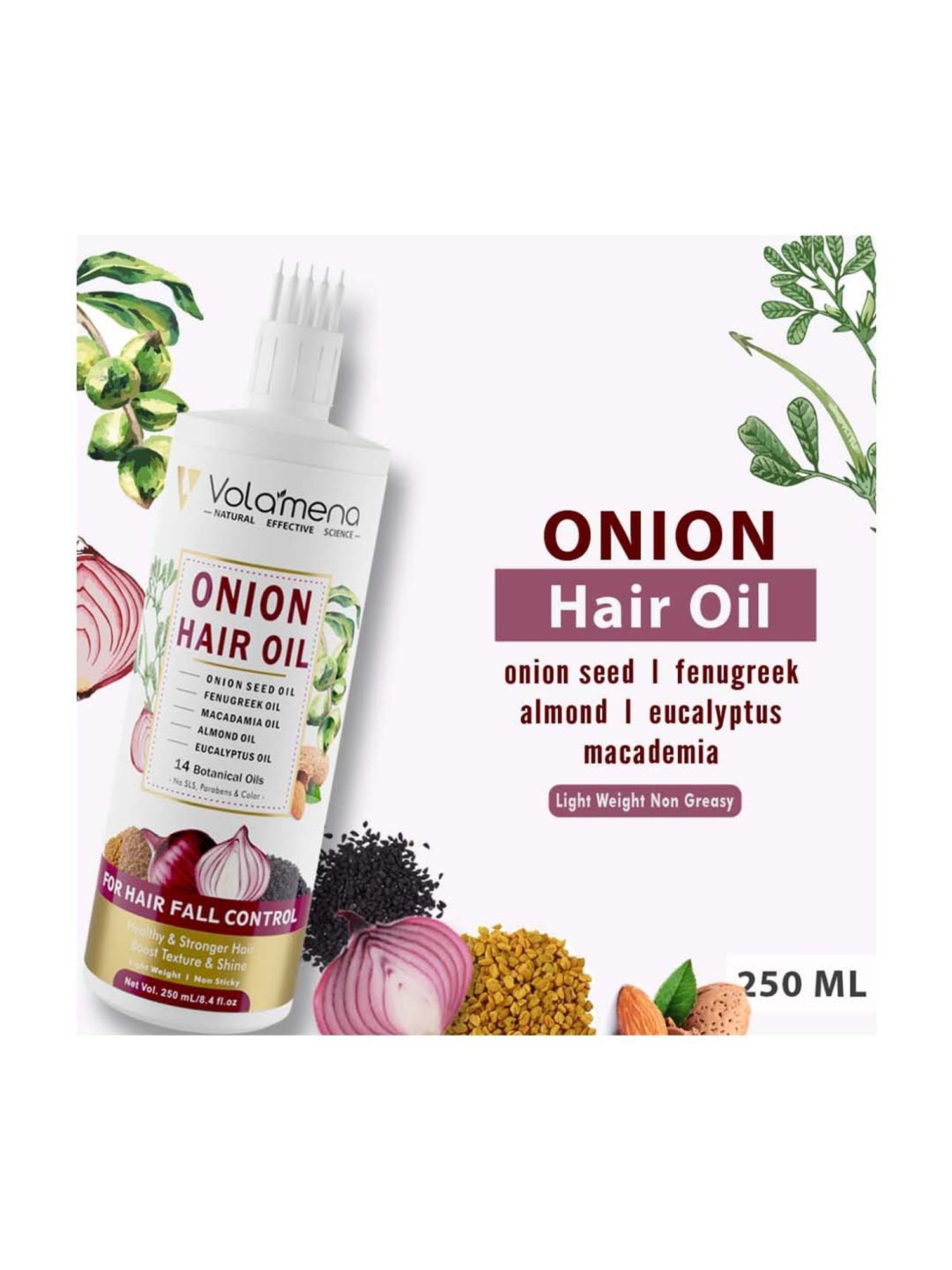 Cosmetofood Skinergy Bhring Amla Oil - 200 ml