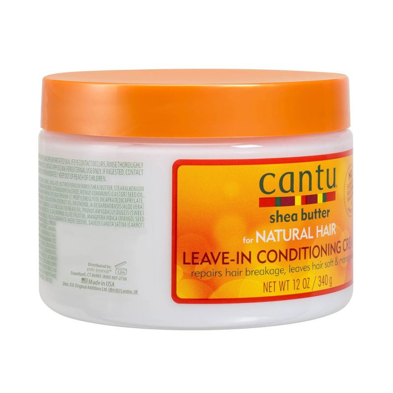 Cantu Shea Butter Natural Leave-In Conditioning Cream - 12 fl oz
