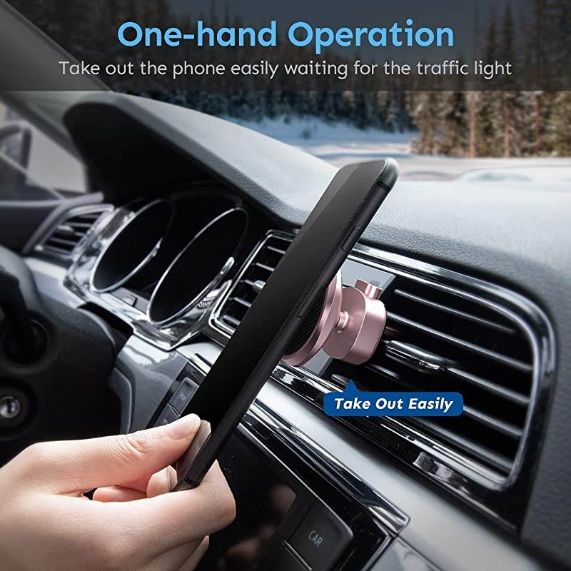 Magnetic Car Phone Mount,  Cell Phone Holder for Car, Universal Magnetic Phone Car Mount for Most Smart Phone