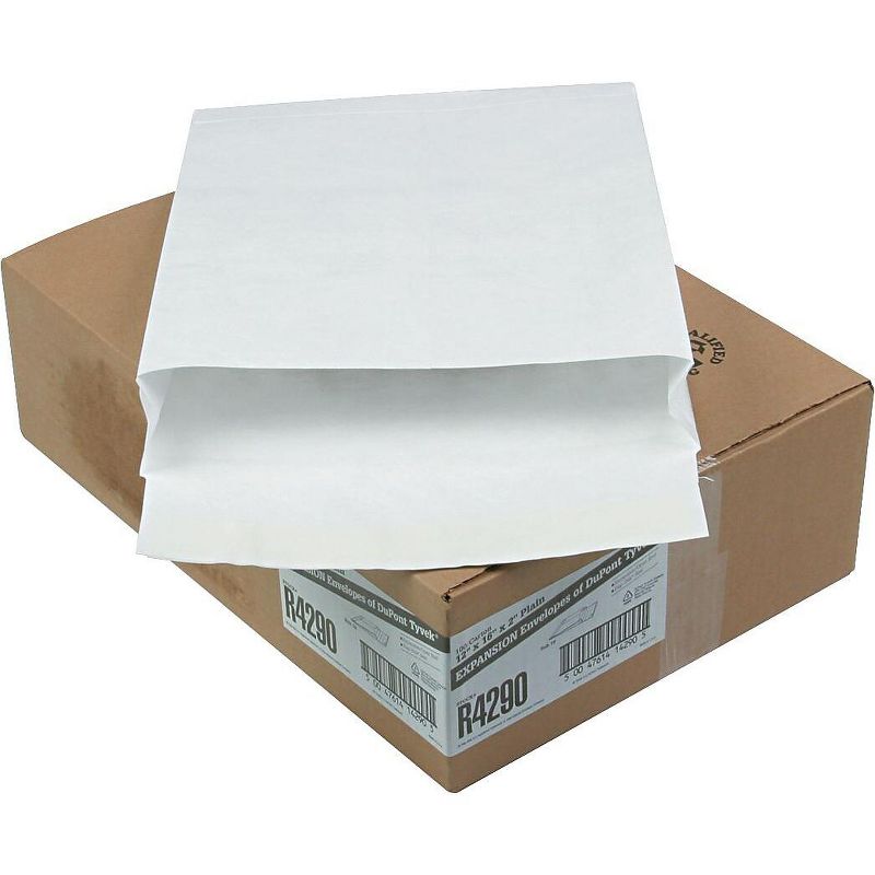 Survivor Tyvek Expansion Mailer 12 x 16 x 2 White 18lb 100/Carton R4290
