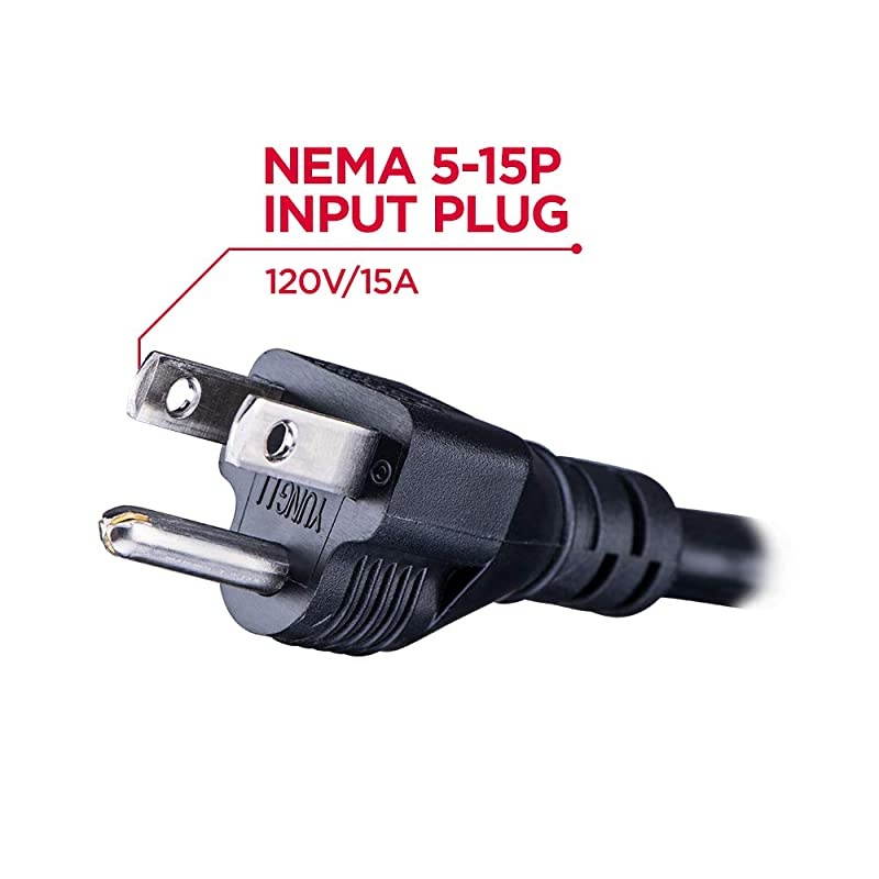 CP1000AVRLCD Intelligent LCD UPS System 1000VA600W 9 Outlets AVR MiniTower Black