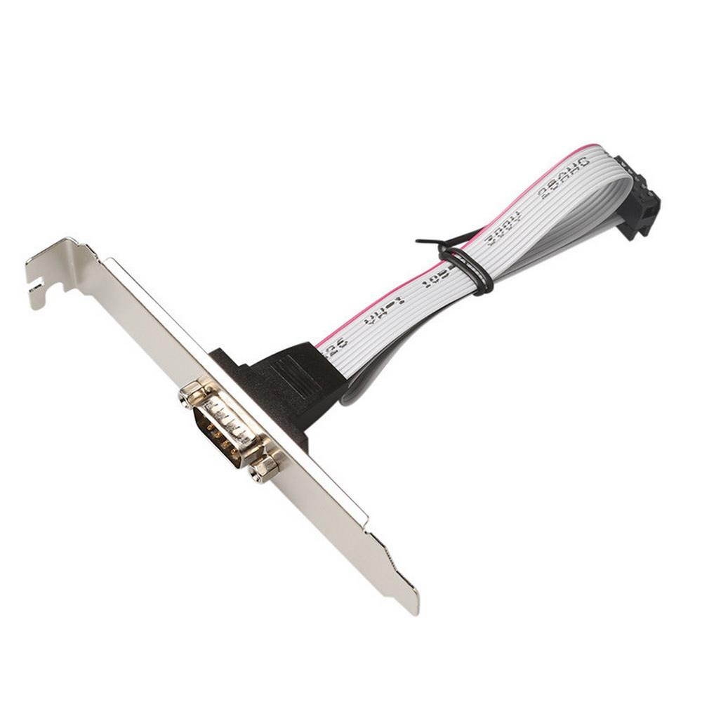 axGear Motherboard Serial Port Bracket Connection DB9 RS232 COM Port Header Connector Cable