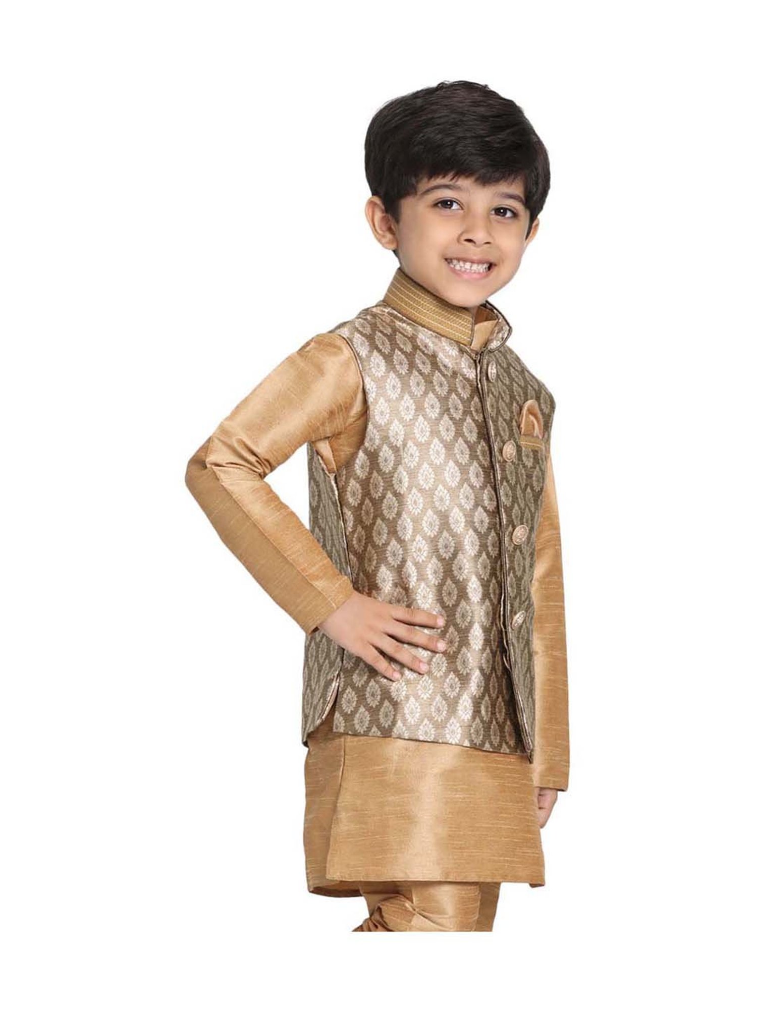 Crimsoune Club Kids Mint Solid Full Sleeves Blazer