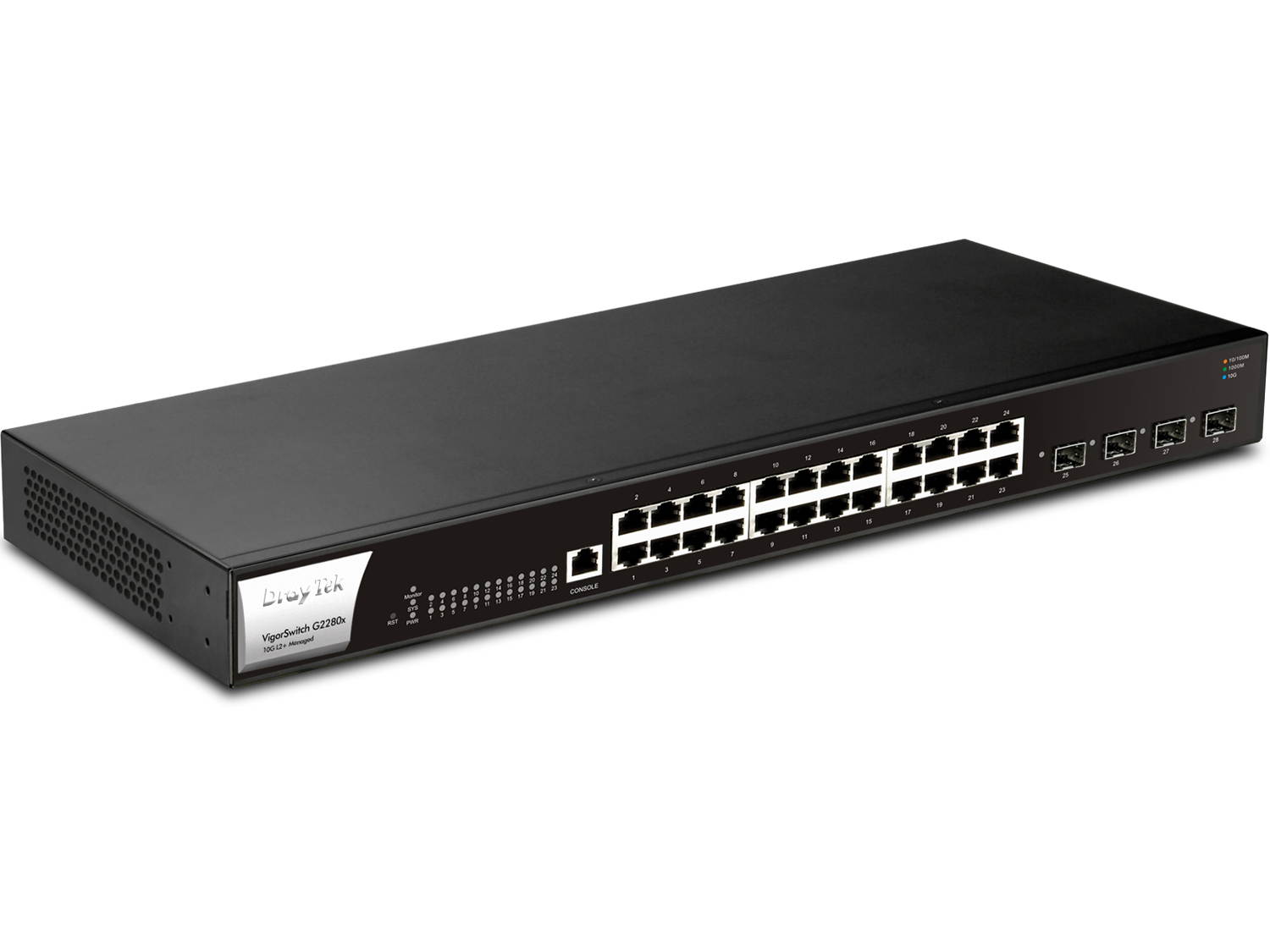 DrayTek Switch G2280x-IPT 28-Port Layer 2+ Managed 10G Switch