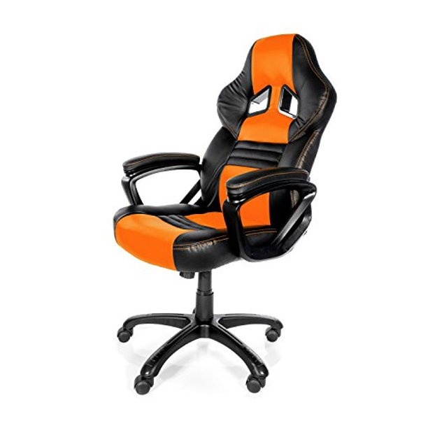RESPAWN Sidewinder Gaming Chair, PU Leather, in Rage Red (RSP-125-RED)