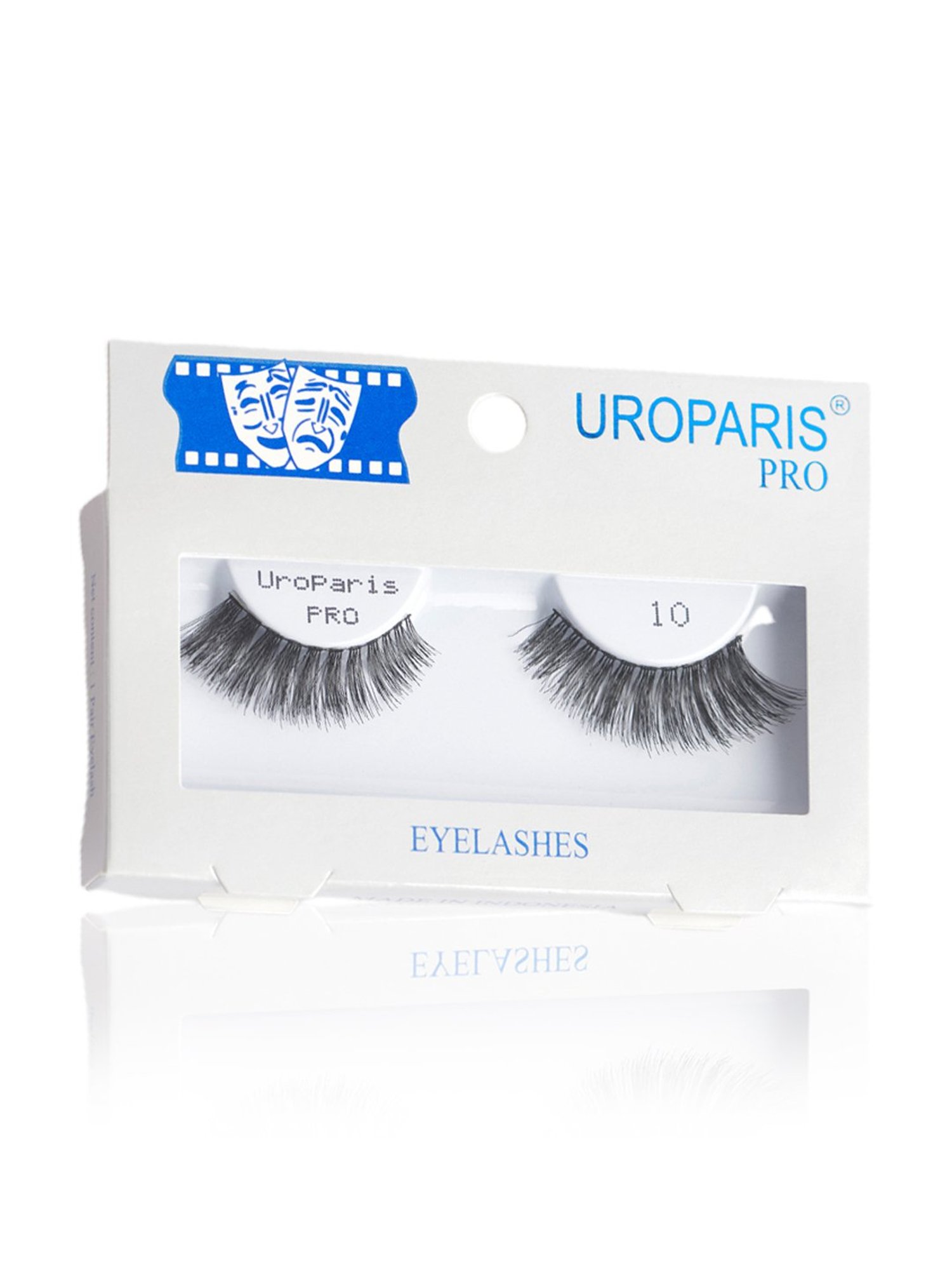 UROPARIS Human Hair 3D Eyelashes - PRO 10