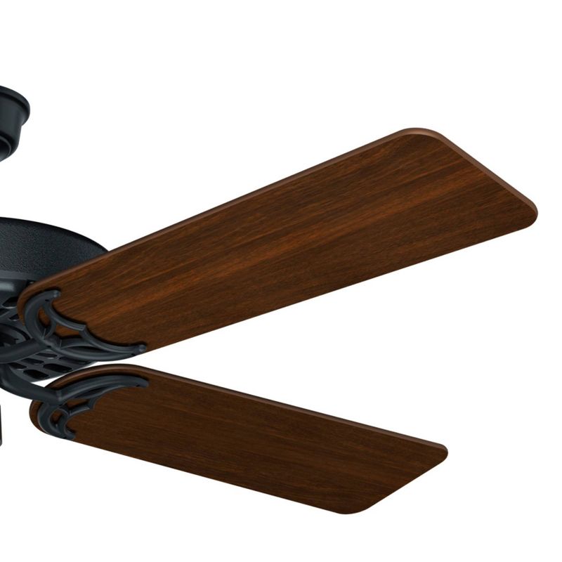 52" Original Damp Rated Ceiling Fan Black - Hunter Fan