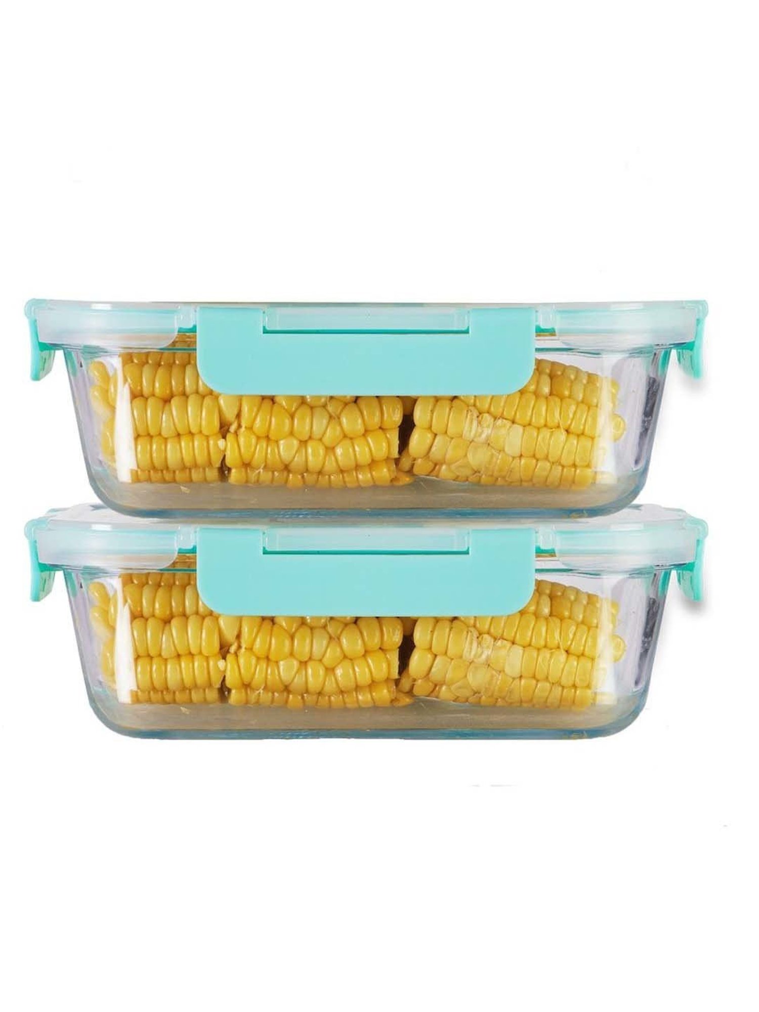 Allo Borosilicate Glass Containers with Lids Microwave Safe Container for Glass Storage Containers