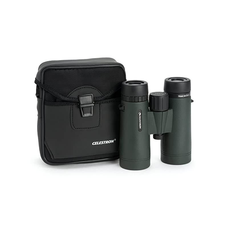 TrailSeeker 10x42 Binoculars &ndash; Fully Multi-Coated Optics &ndash; Binoculars for Adults &ndash; Phase and Dielectric Coated BaK-4 Prisms &ndash; Waterproof & Fogproof &ndash; Rubber Armored &ndash; 6.5 Feet Close Focus