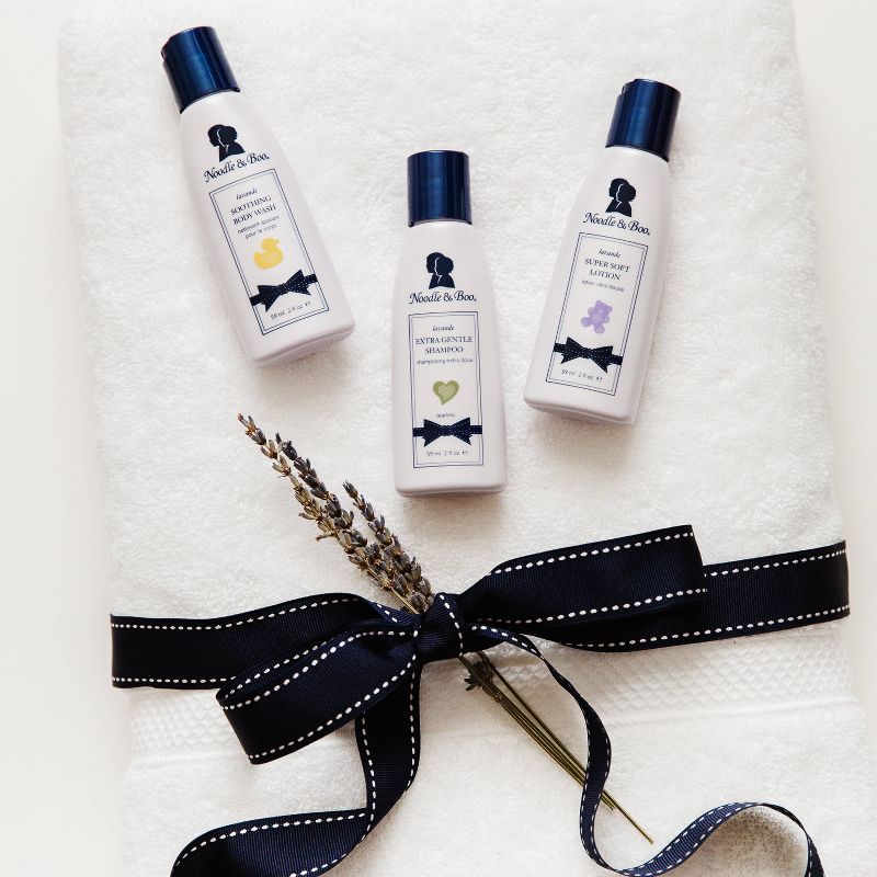 Noodle & Boo Lavender Essential Gift Set - 3ct/6oz Total