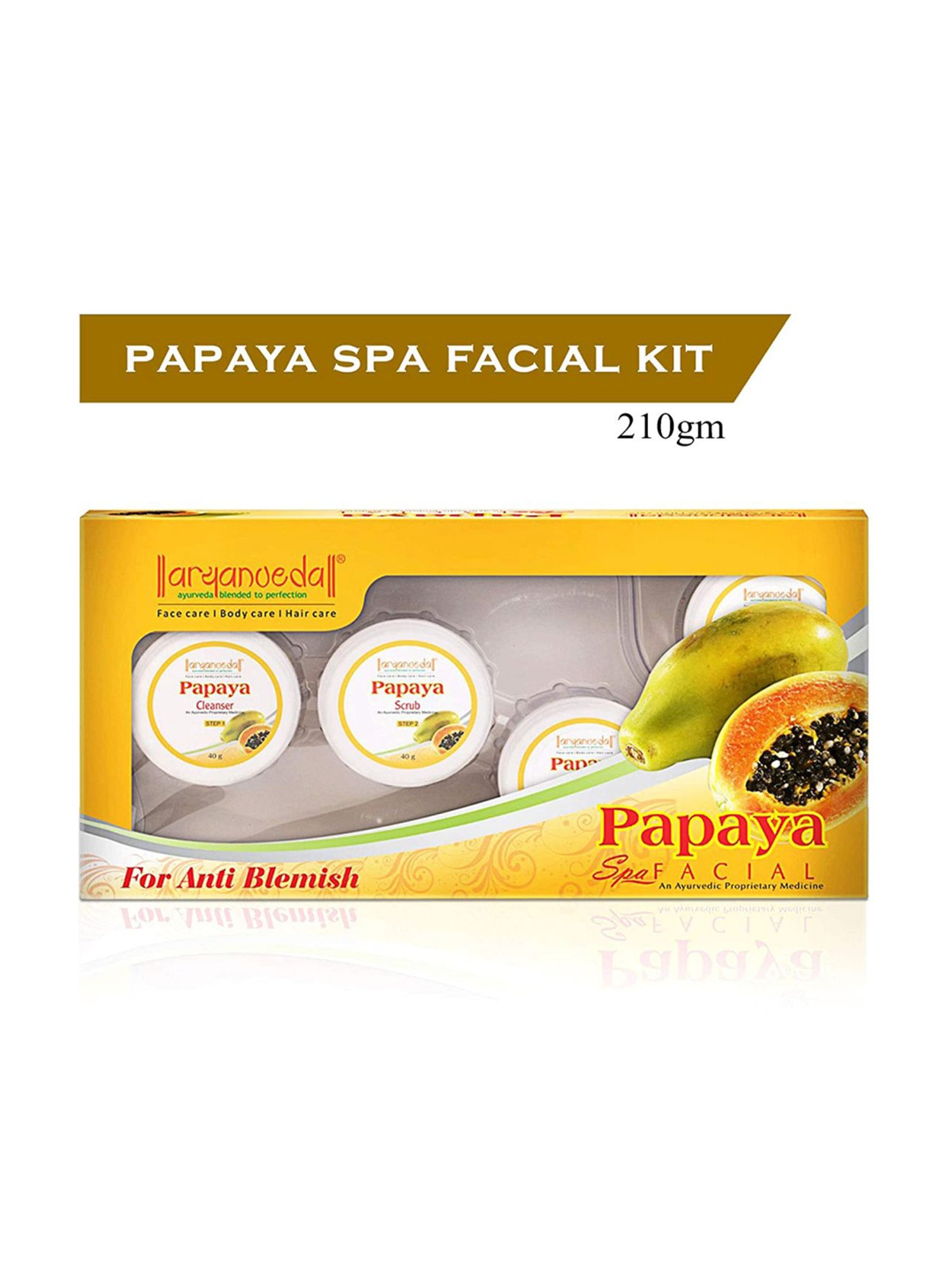 Aryanveda Papaya Facial Kit