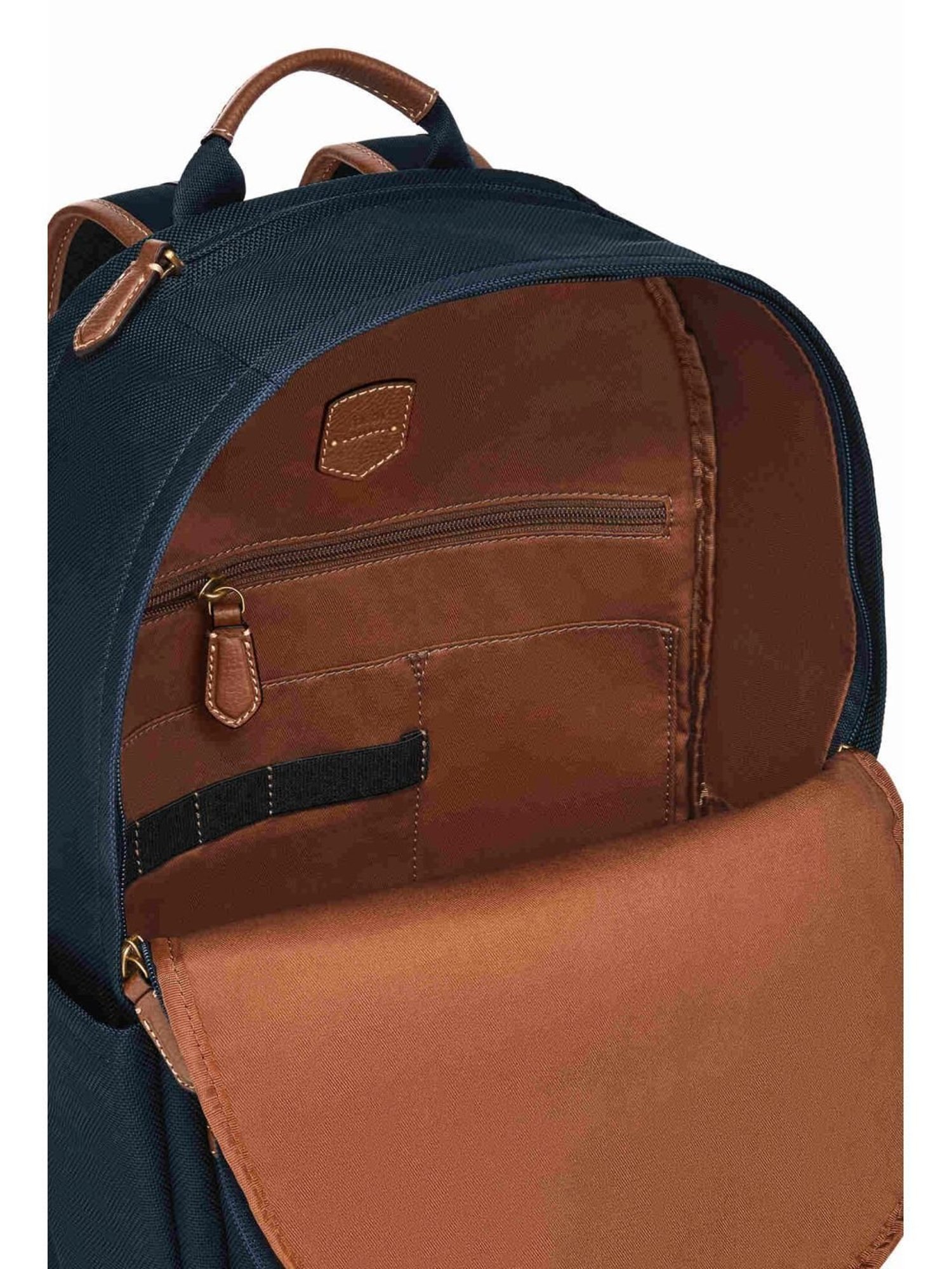 Fossil Navy Blue Solid Backpack