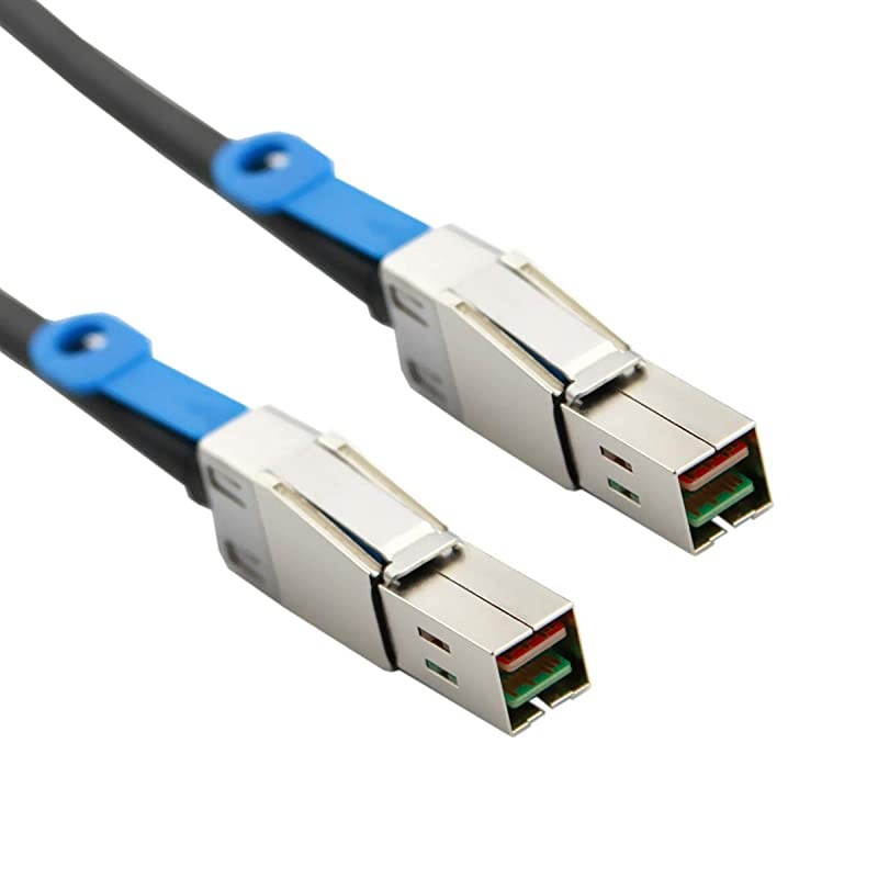 Mini SAS HD SFF8644 to Mini SAS High Density HD SFF8644 Data Server Raid Cable 50cm 12Gbps
